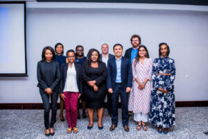 10 people posing for a group photo