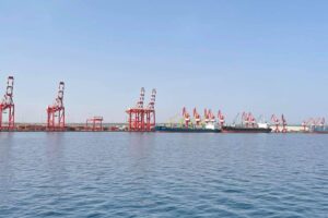 Photograph of port in Djibouti